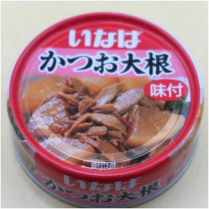 いなば食品 かつお大根味付 惣菜缶詰 100g