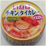 いなば食品　チキンとタイカレー　イエロー　本格タイカレー缶詰　大容量125g