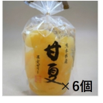 サンヨー堂　熊本県産　甘夏みかん果実ゼリー　350g×6個セット