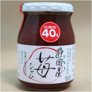 イチゴジャム 低糖度40度 伊豆フェルメンテ 静岡産いちご使用 300g